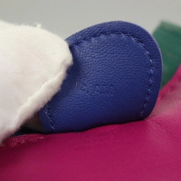 HERMES Rodeo Charm PM Leather Purple Auth - Picture 8 of 9